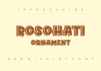 Rosohati Ornament Font - Featured Image