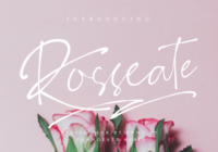 Rosseate Font - Featured Image