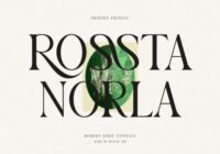 Rossta Norla Font - Featured Image