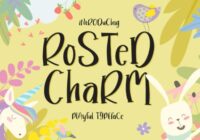 Rosted Charm Font - Featured Image