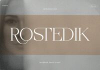 Rostedik Font - Featured Image