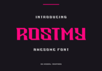 Rostmy Font - Featured Image