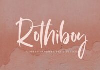 Rothiboy Font - Featured Image