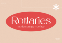 Rottaries Font - Featured Image