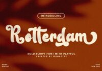 Rotterdam Font - Featured Image
