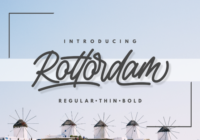 Rottordam Font - Featured Image