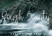 Rough Beauty Font - Featured Image