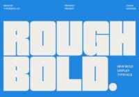 Rough Bold Font - Featured Image