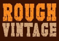 Rough Vintage Font - Featured Image