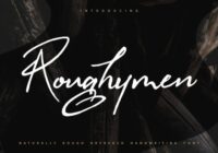 Roughymen Font - Featured Image
