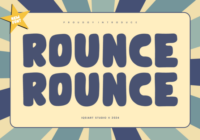 Rounce Font - Featured Image