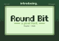 Round Bit Font - Featured Image