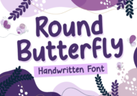 Round Butterfly Font - Featured Image
