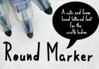 Round Marker Font - Featured Image