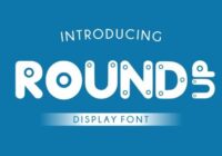 Round Up Font - Featured Image