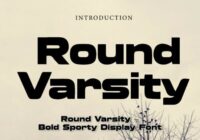 Round Varsity Font - Featured Image
