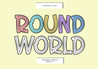 Round World Font - Featured Image