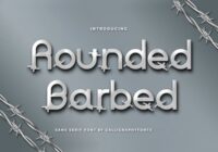 Rounded Barbed Font - Featured Image