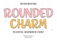 Rounded Charm Font - Featured Image