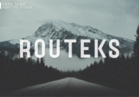 Routeks Font - Featured Image
