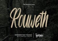 Rouweth Font - Featured Image