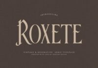 Roxete Font - Featured Image
