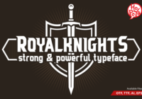 Royal Knights Font - Featured Image