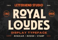 Royal Loudes Font - Featured Image
