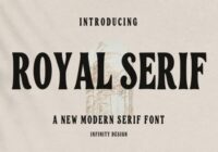 Royal Serif Font - Featured Image