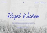 Royal Wisdom Font - Featured Image