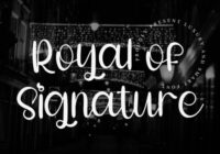 Royal of Signature Font - Featured Image