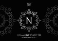Royaline Flower Monogram Font - Featured Image