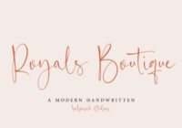 Royals Boutique Font - Featured Image