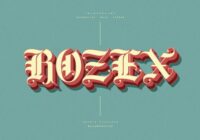 Rozex Font - Featured Image