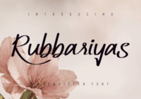 Rubbariyas Font Font - Featured Image