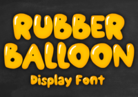 Rubber Balloon Font - Featured Image