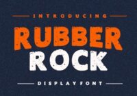 Rubber Rock Font - Featured Image