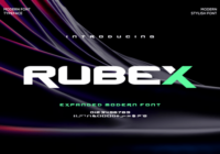Rubex Font - Featured Image