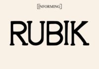 Rubik Font - Featured Image