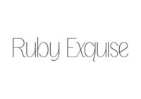 Ruby Exquise Font - Featured Image