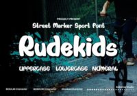 Rudekids Font - Featured Image