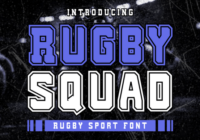 Rugby Squad Font - Featured Image