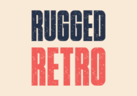 Rugged Retro Font - Featured Image