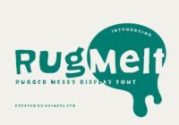 Rugmelt Font - Featured Image