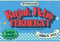 Rujak Petis Font - Featured Image