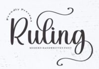 Ruling Font - Featured Image