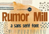 Rumor Mill Font - Featured Image