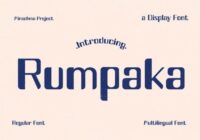 Rumpaka Font - Featured Image