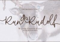 Run Rudolf Font - Featured Image