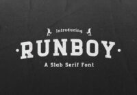Runboy Font - Featured Image